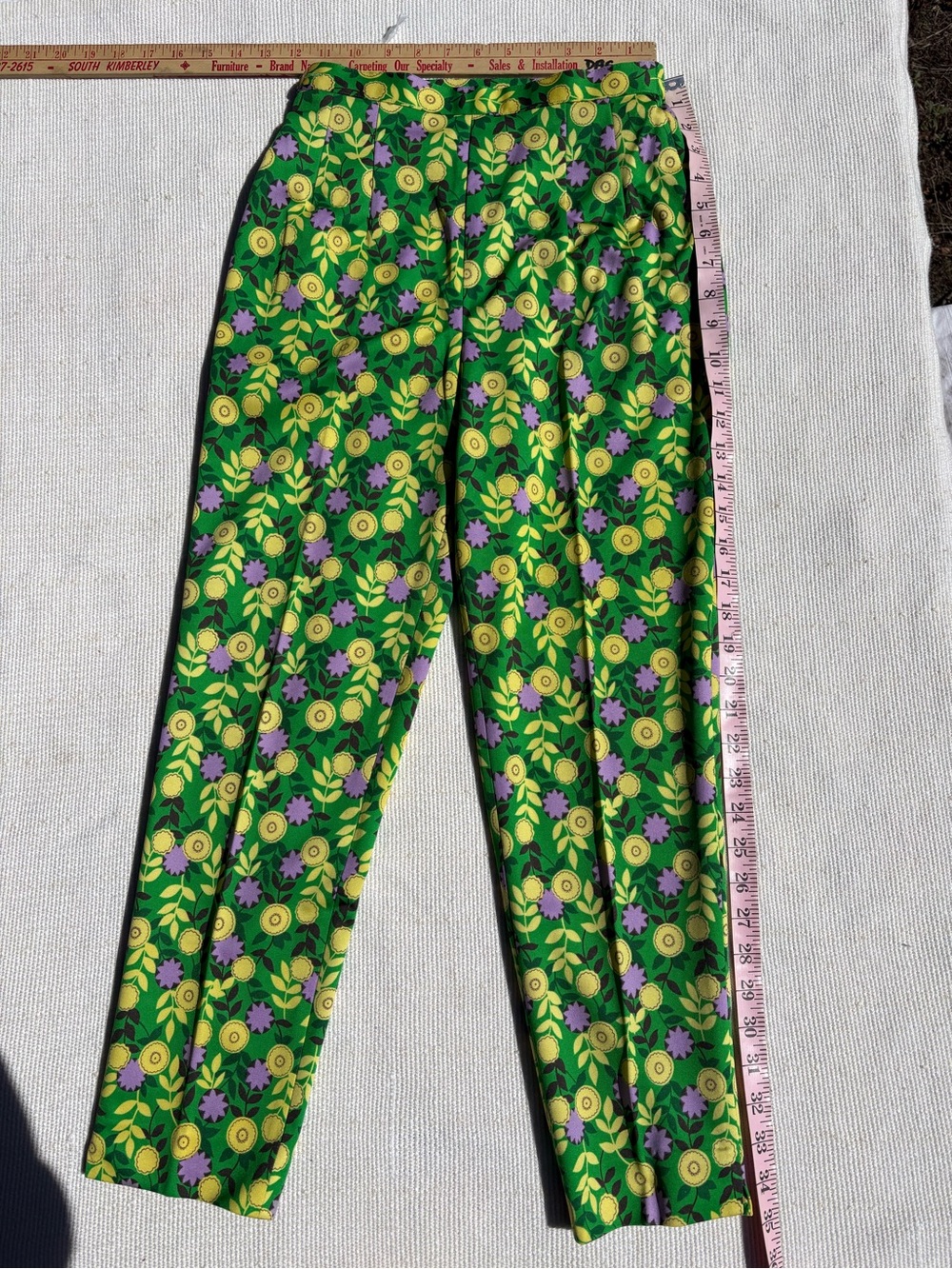 Flower Power Vintage Pants Sz36